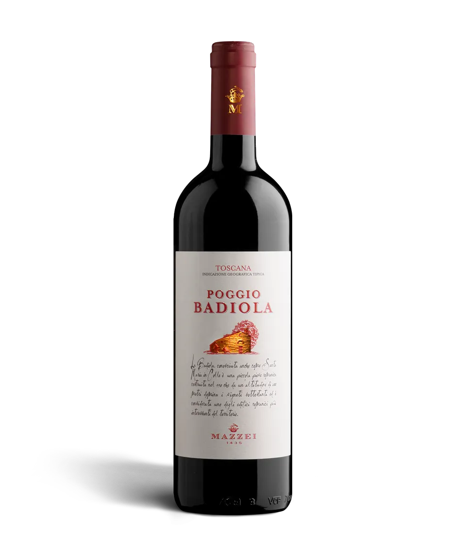 Marchesi Mazzei Poggio Badiola vino rosso 0,75lt 2022 sangiovese
