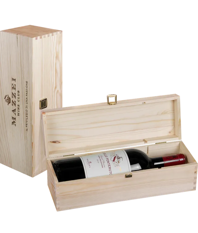 Marchesi Mazzei cassetta legno 1 magnum Wine Club