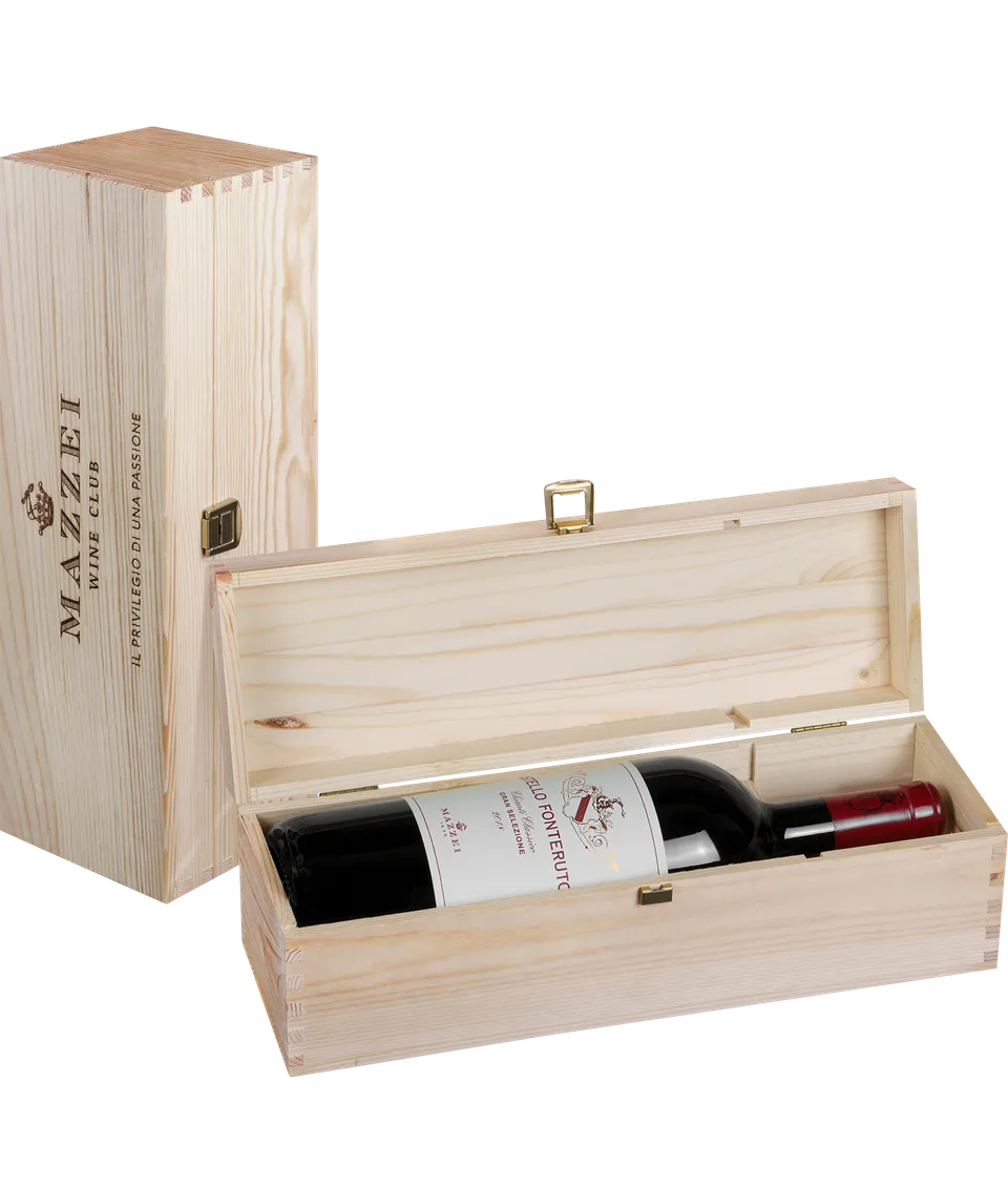 Marchesi Mazzei cassetta legno 1 magnum Wine Club
