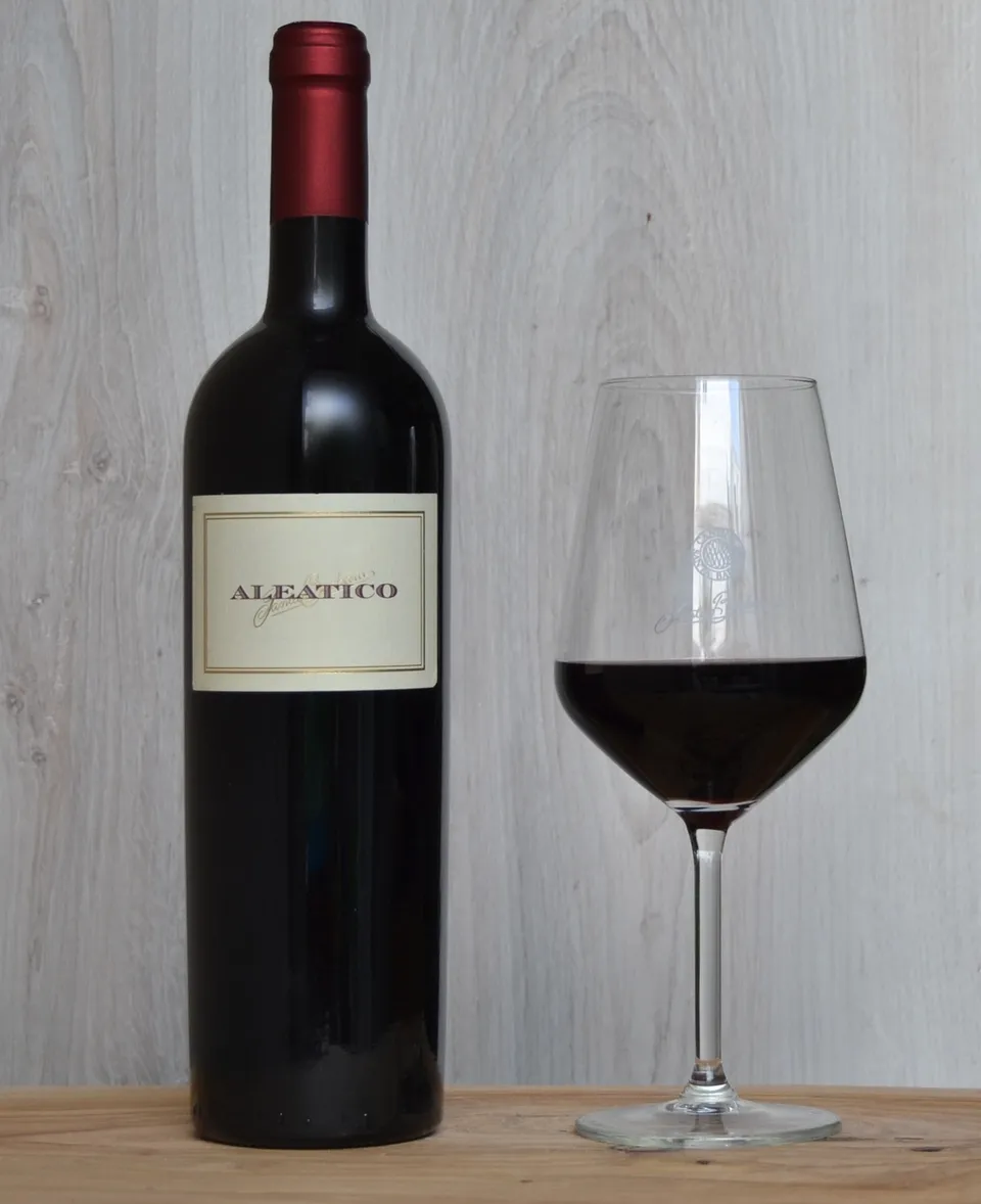 Cantine Santa Barbara Aleatico vino rosso dolce 75 cl barrique