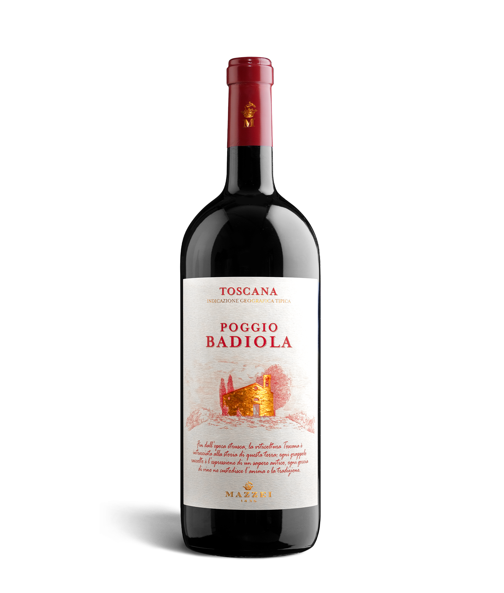 Marchesi Mazzei Poggio Badiola vino rosso 0,75lt 2022 sangiovese