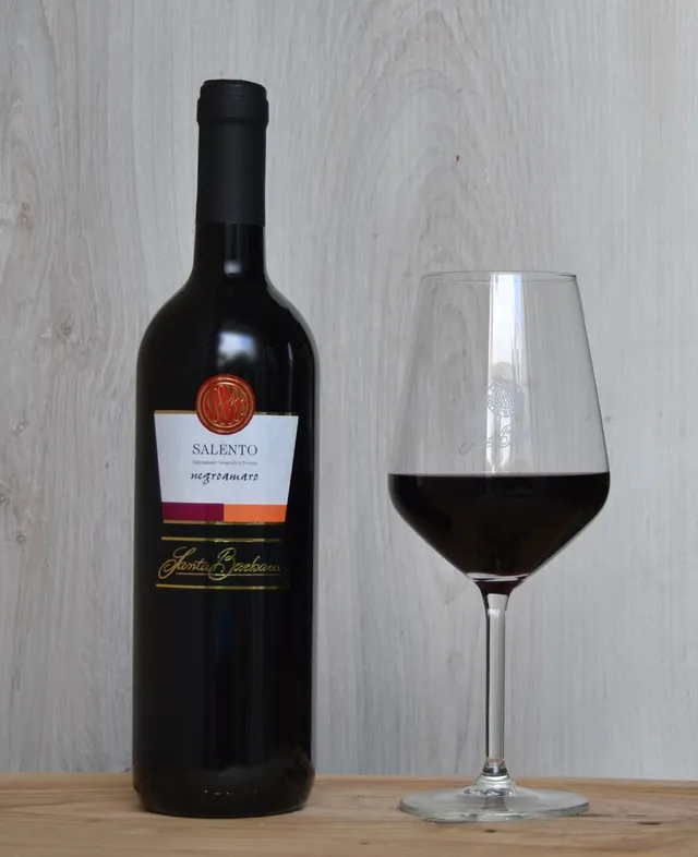 Cantine Santa Barbara Salento Negroamaro vino rosso 12,5%