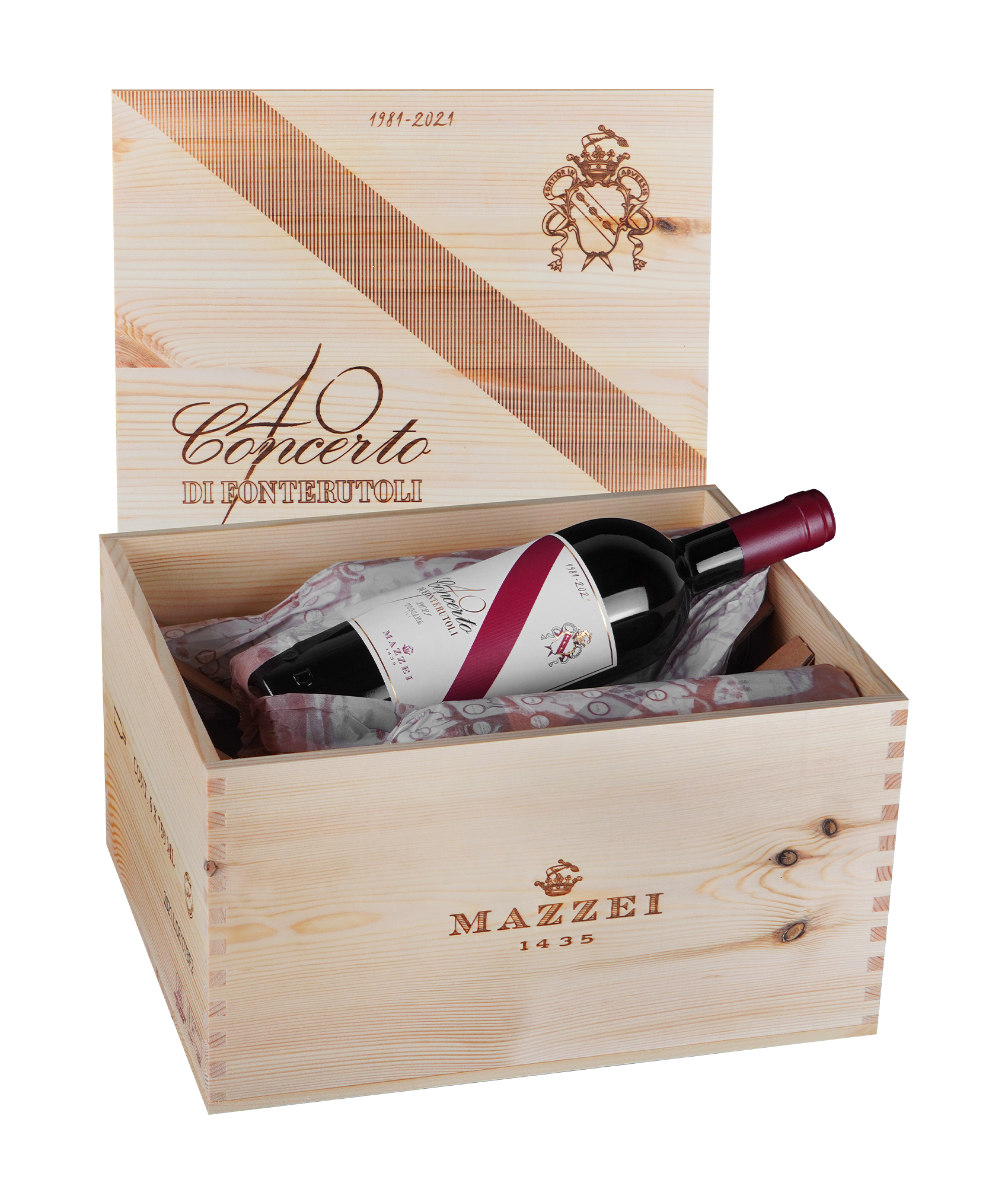 Marchesi Mazzei Concerto Vino Rosso Toscano 0,75l 2022