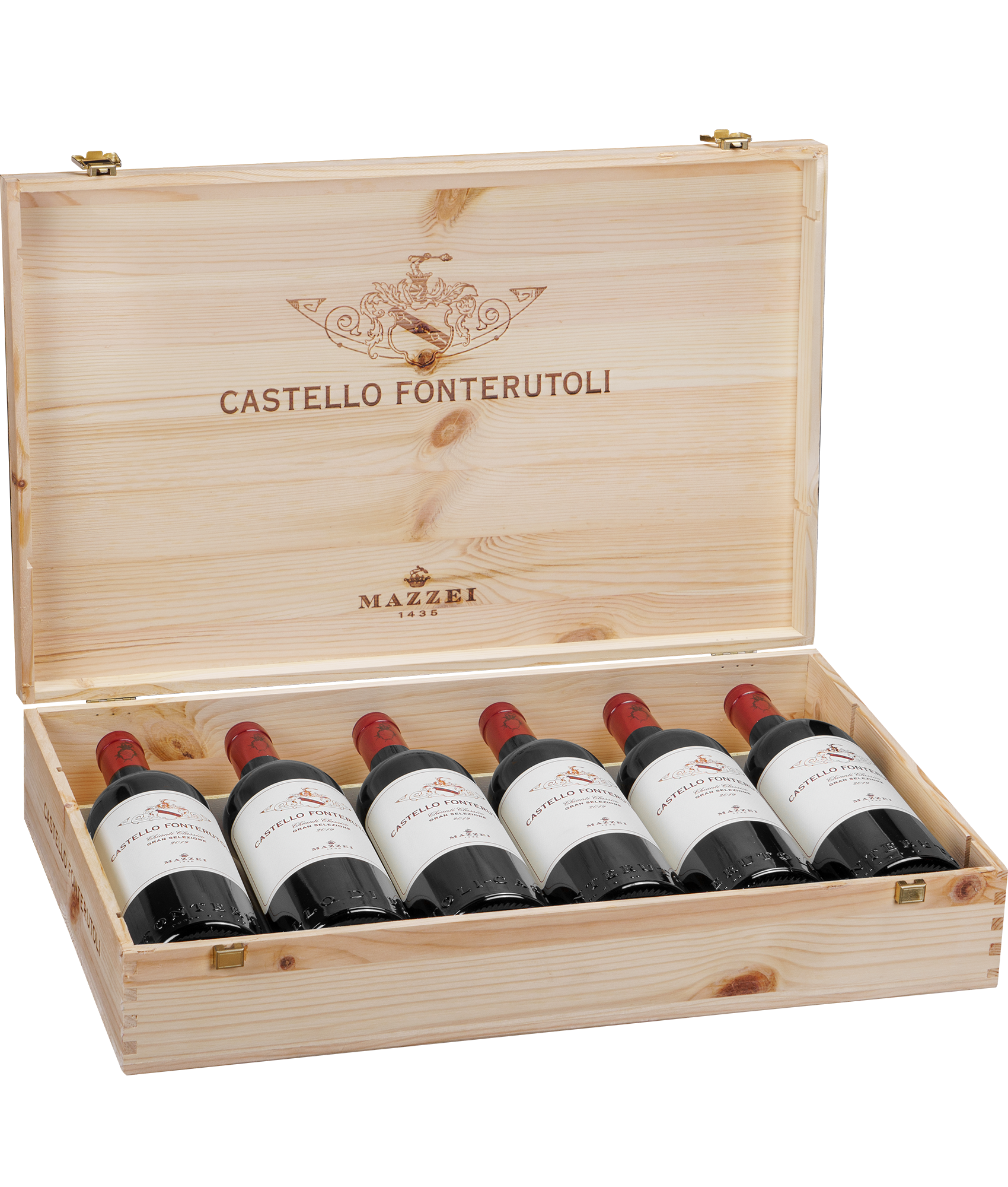 Marchesi Mazzei Fonterutoli cassa vino 6x0,75l annata 2022