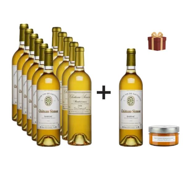 Château Simon Trésor de Simon cofanetto Sauternes tartinabile