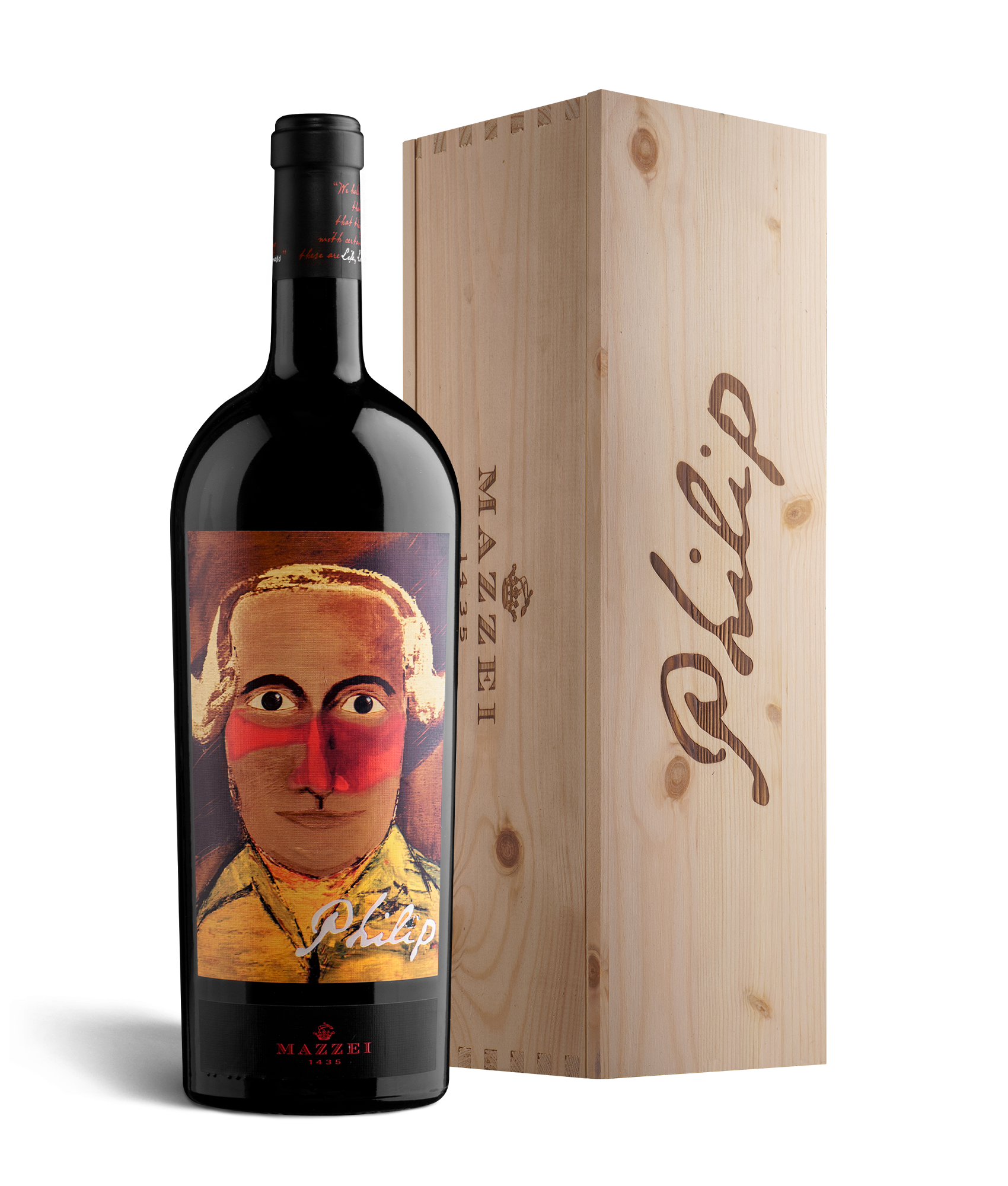 Marchesi Mazzei Philip rosso 0,75l 2022 cabernet Toscana