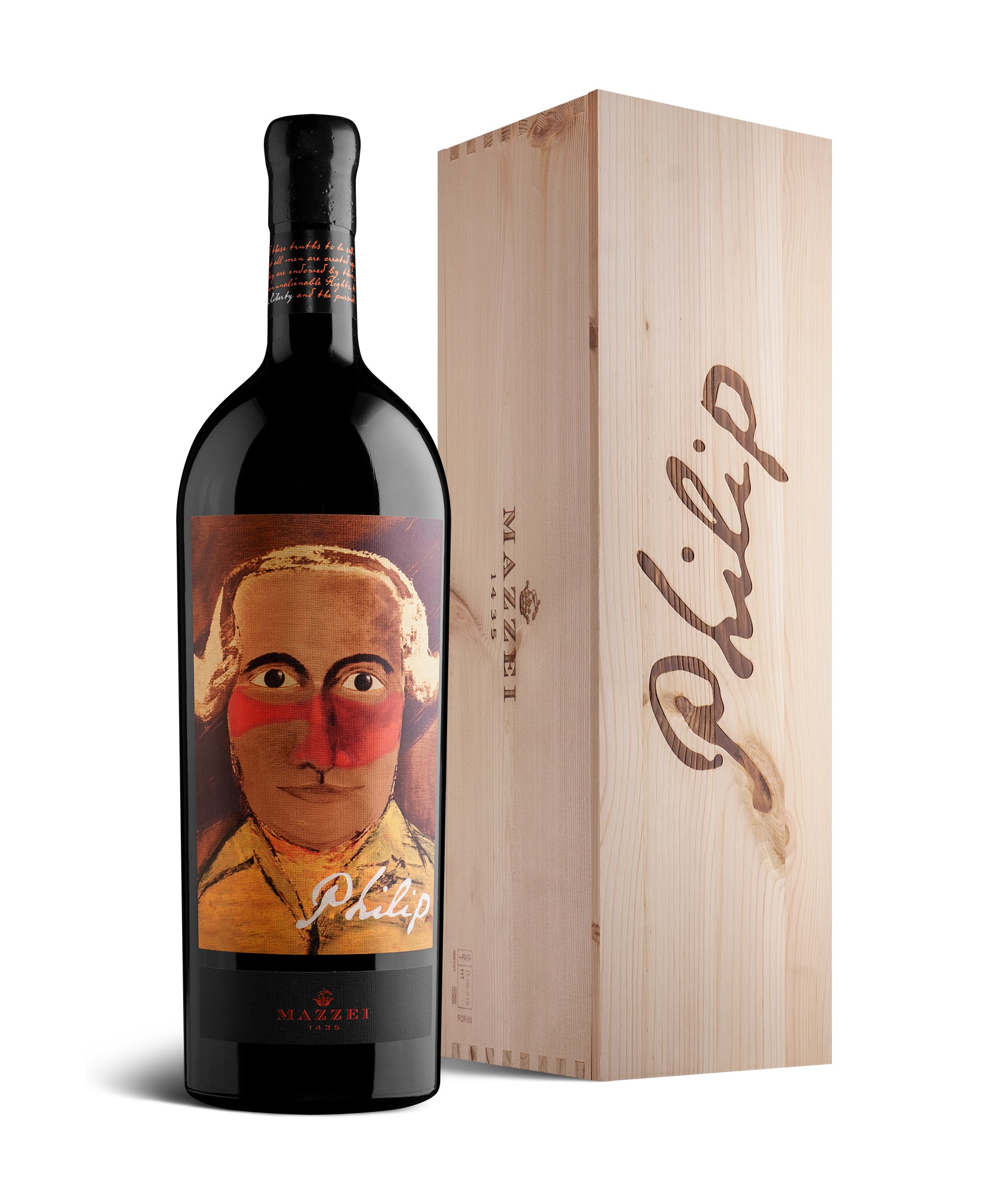 Marchesi Mazzei Philip rosso 0,75l 2022 cabernet Toscana
