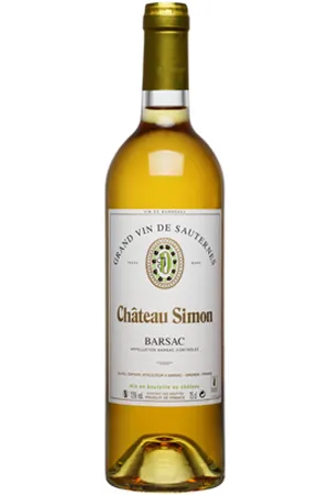 Château Simon Barsac Sauternes 1981 vino dolce 44 anni