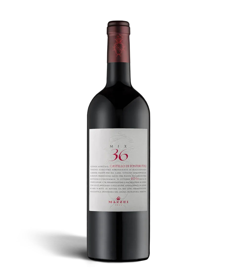 Marchesi Mazzei Library Mix 36 Vino Rosso 0,75l 2016
