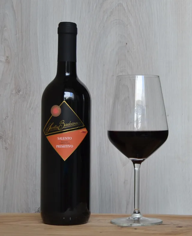 Cantine Santa Barbara Salento Primitivo rosso 13%
