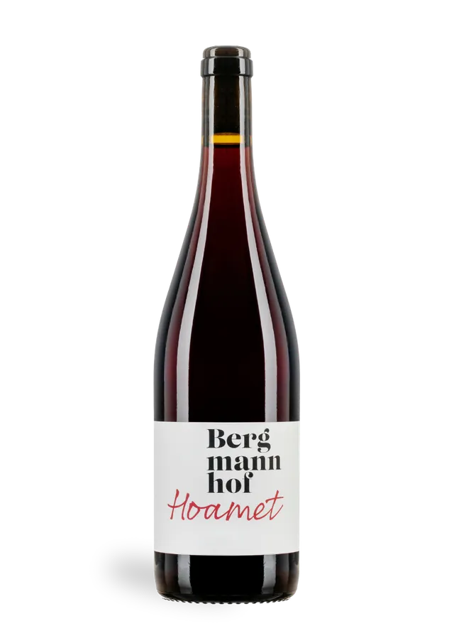 Bergmannhof Hoamet Vernatsch 2022 vino rosso bottiglia 75 cl