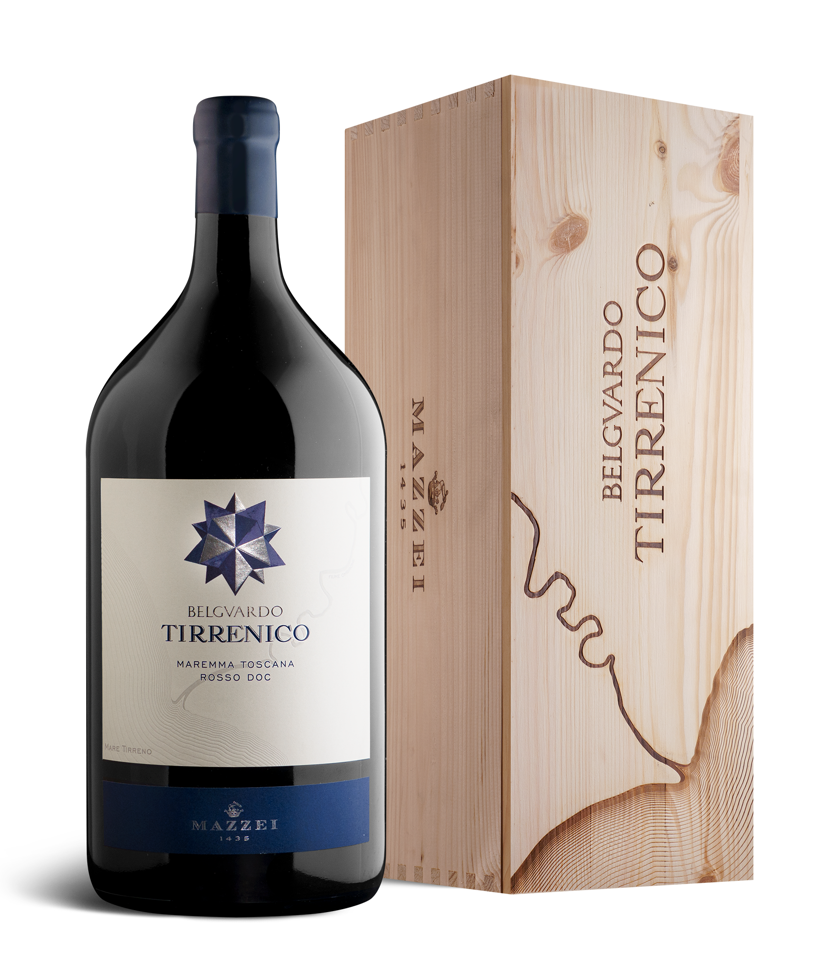 Marchesi Mazzei Belguardo Tirrenico Vino 0,75l 2024 Tirreno