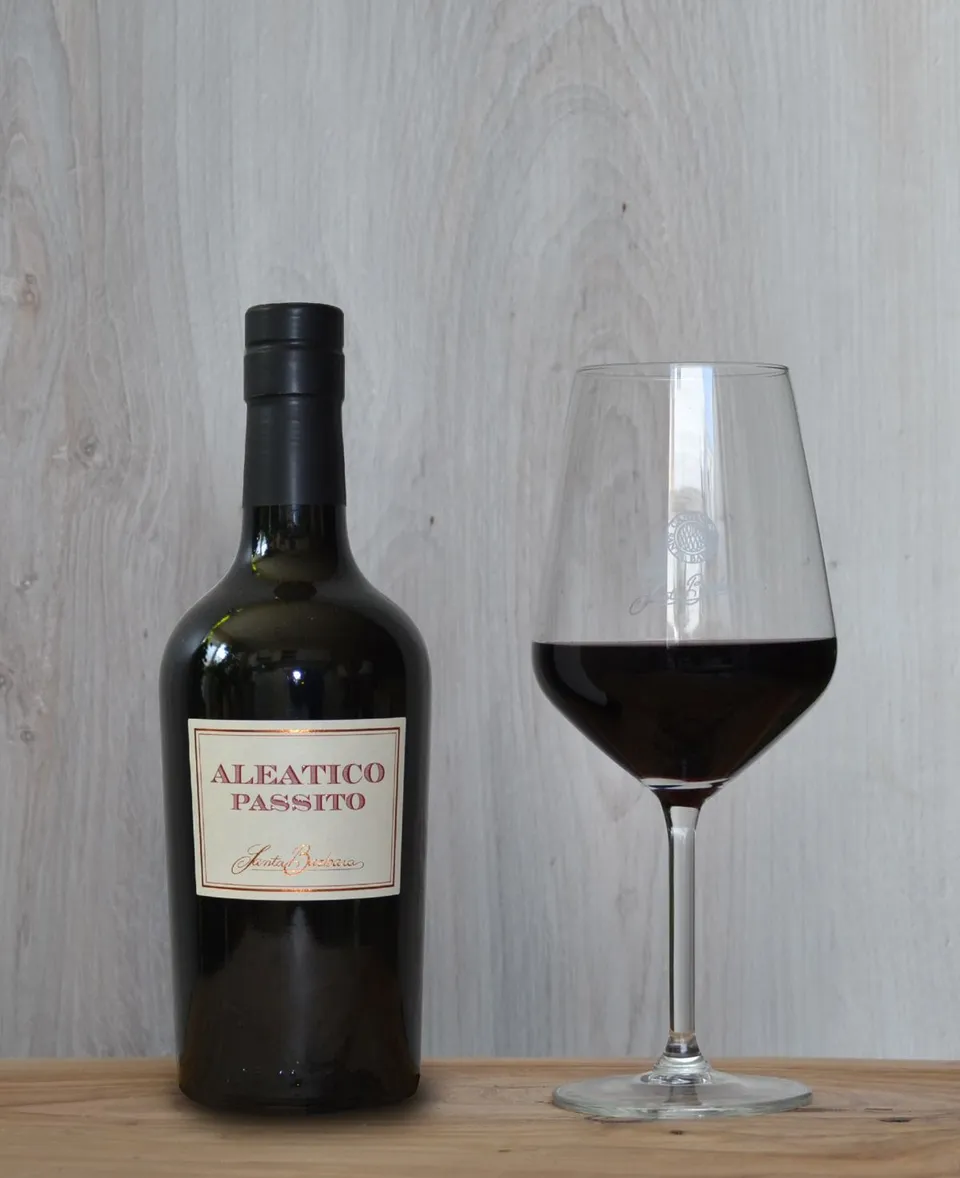 Cantine Santa Barbara Aleatico Passito vino dolce 16%