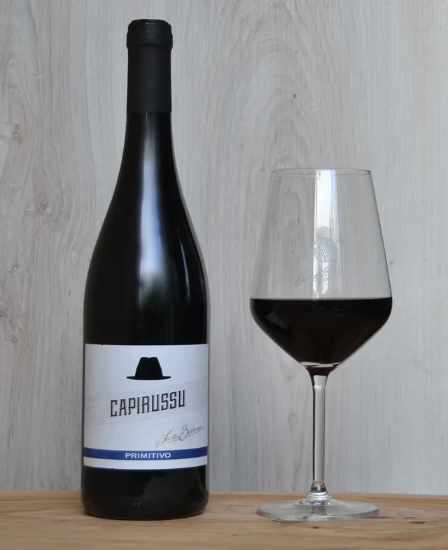 Cantine Santa Barbara Capirussu Primitivo vino rosso Salento