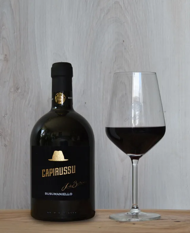 Cantine Santa Barbara Capirussu Susumaniello vino rosso
