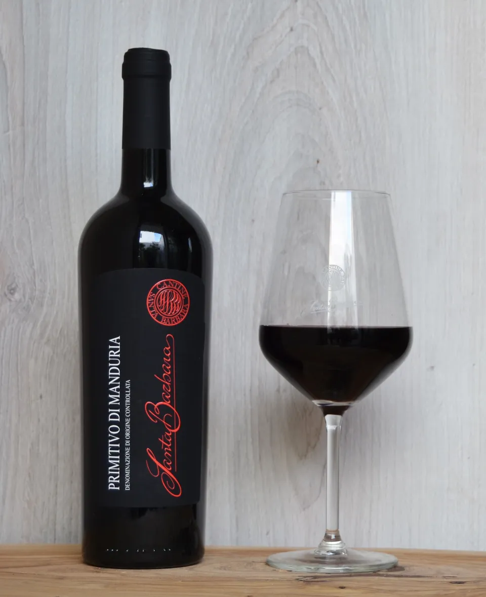 Cantine Santa Barbara Primitivo di Manduria vino rosso 75 cl 14 gradi