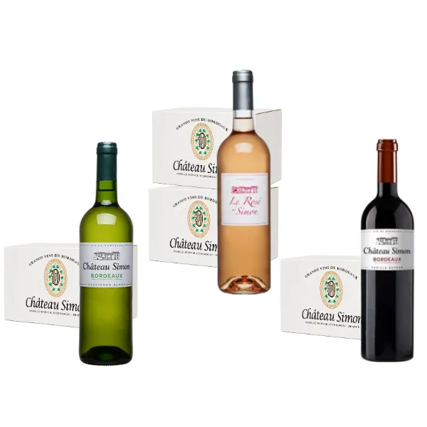 Château Simon Trio de Simon cofanetto 4 bottiglie dolci