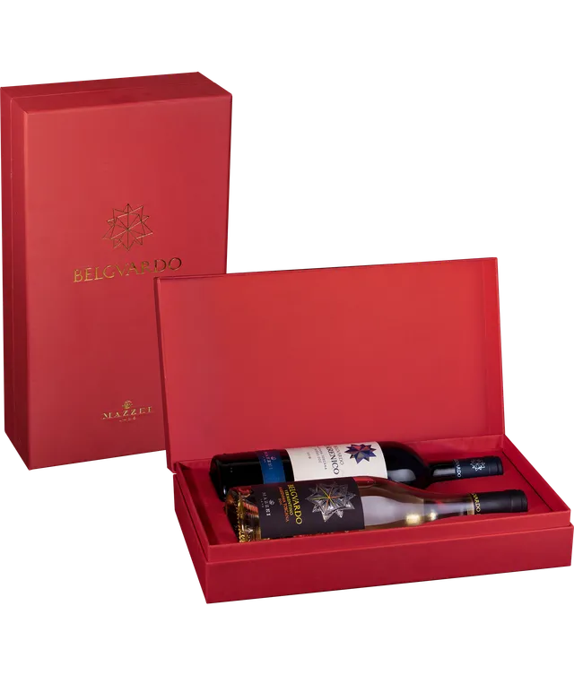 Marchesi Mazzei Belguardo Gift Box portabottiglie 2 bottiglie