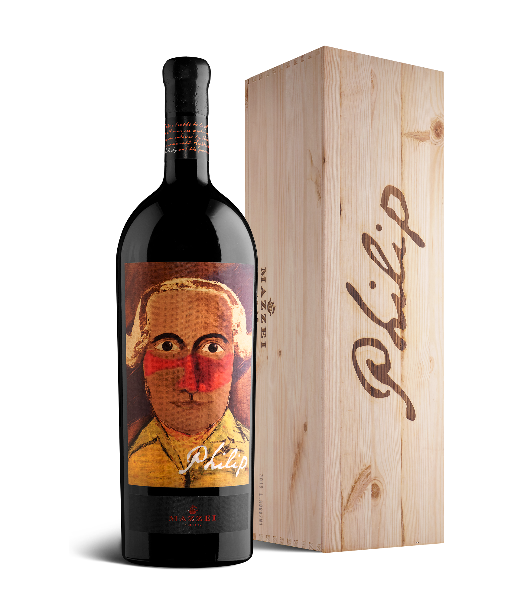 Marchesi Mazzei Philip rosso 0,75l 2022 cabernet Toscana