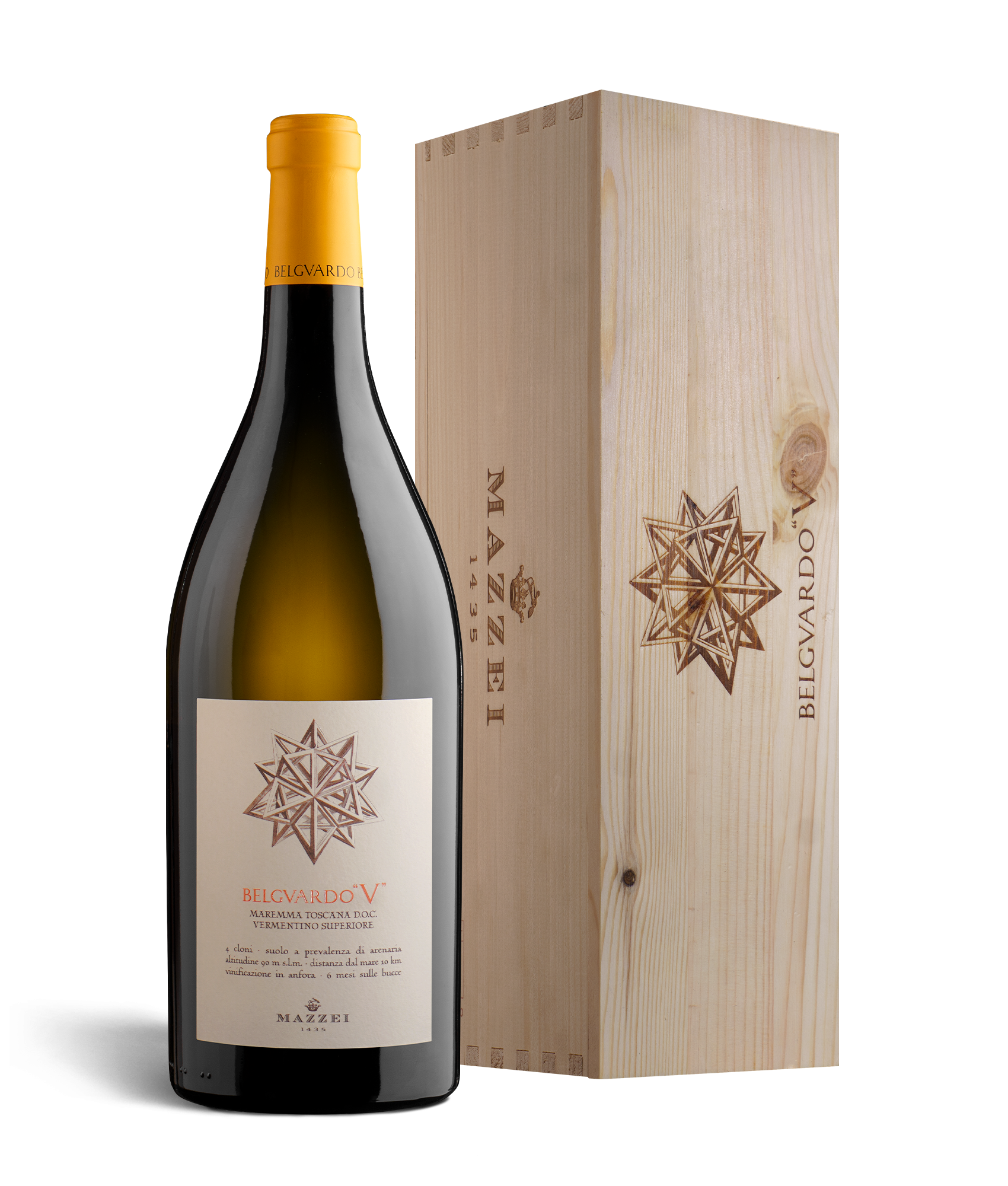 Marchesi Mazzei Belguardo V vino bianco 0,75l 2024